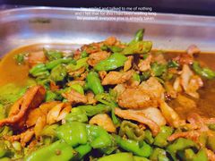 辣椒炒肉-海泉大酒店自助餐