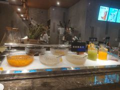 自助调料区-韩京炭火烤肉自助料理(柯桥万达店)