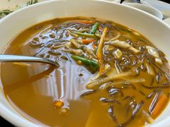 豆面萝卜丝烧蛏子-杭州和达希尔顿逸林酒店·和园中餐厅-杭帮菜名店