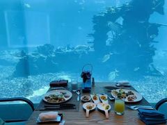 -海棠湾洲际-涛·海底餐厅·美人鱼·自助餐·海底隧道