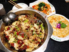 -清真·锦翔炝锅鱼(明德门店)