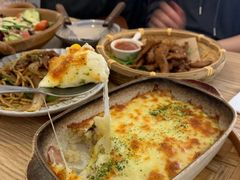 奶油培根焗饭-0907餐厅(核桃园店)