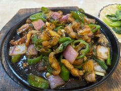 铁板牛肉-开心农家菜