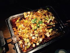 宫保鸡丁烤鱼（清江鱼/斤）-锦尚阁烤鱼(望京新荟城店)