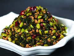 雪菜肉沫炒毛豆-郭家大院(新源店)