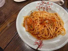 茄汁培根意面-蘑菇餐厅(马台街店)