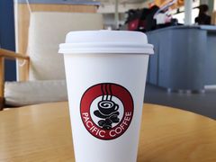 热拿铁-太平洋咖啡(海天驿站店)