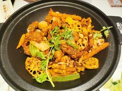 干锅牛蛙-渝蛙馆(新百店)