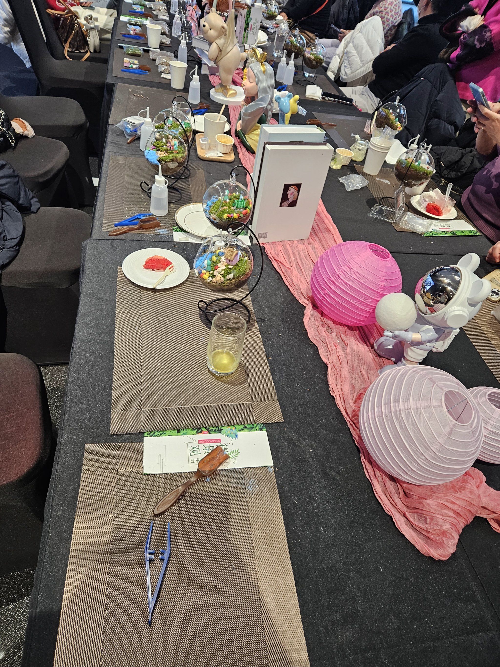 暖场diy活动非常成功 孩子玩的很开心