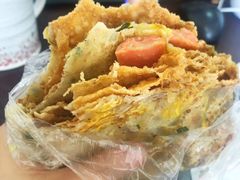 -正宗杂粮煎饼香软鸡蛋饼