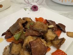 鳕鱼炒牛肝菌-神仙馆(衡山路店)