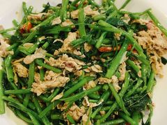 虾酱空心菜-威海渔村(静安旗舰店)