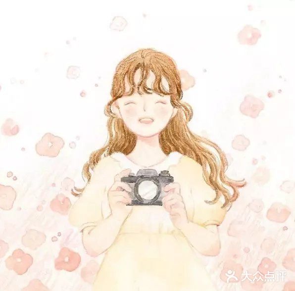 温暖治愈的春天插画，愿幸运和美好向所有人涌来！