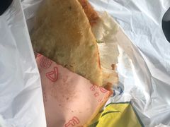 -小红车炸蛋葱油饼