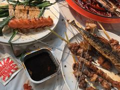 -龚海宝· 烧烤· 羊肉原切挂糊更好吃(庄市店)