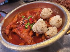 辣烤鸡爪-富乐满韩国正宗炸鸡韩国料理(虹泉路店)