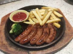 铁板日式香肠-大岛日本料理铁板烧(南通大饭店)