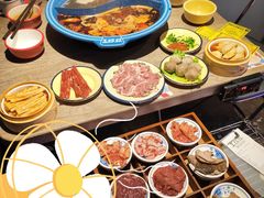 特色内脏九宫格拼盘-王歘歘·chuǎ火锅(五道营店)