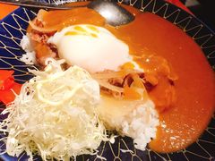 温泉蛋牛肉咖喱饭-醉虎传(南锣鼓巷店)