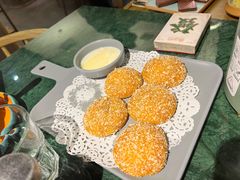 雪花南瓜饼-麻田会 ·鲜活现烹·牛蛙火锅(珠江新城维家思广场店)