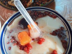 红豆芋圆白雪冰豆花-人和水上飘(第一家店)