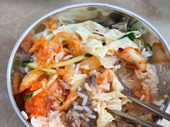 -吉林延边牛肉汤饭，大冷面