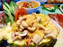 菠萝海鲜炒饭-mango tree芒果树泰国餐厅(青岛万象城店)