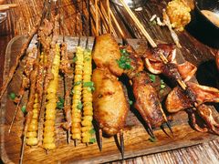 烤鸡翅中-串大叔炭火烤串·鸡西大冷面刀削面(总店)