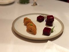 红酒鹅肝葱油饼-广州富力丽思卡尔顿酒店·丽轩·粤菜