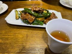 秋葵牛肉-熠盛粤味·顺德桑拿鸡(永康路店)