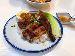 明炉吊烧脆皮鸭饭-食运茶餐厅(文化宫店)