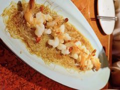 蒜蓉粉丝虾-绿茶餐厅(华联万柳店)