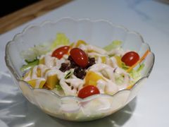 黄桃沙拉-猪啊牛呀羊啊铜盘烤肉(正大广场店)