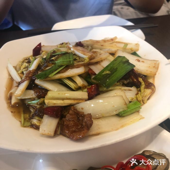 老牌坊鲁菜名店(宽厚里店)老厨白菜图片