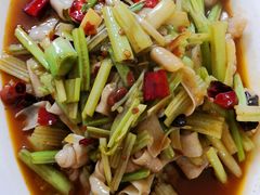 芹菜炒鸭肠-土桥老街黄鸭子(清淳家园店)