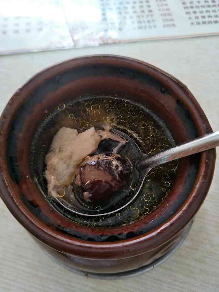 正宗南昌绳金塔瓦罐煨汤店-"959595分量足哈哈哈 对于我这个超.