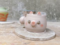 -不贰手作陶艺diy·烧玻璃·银饰团建(人民大学店)