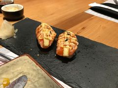 芝士三文鱼手握-赤坂亭·M9和牛烧肉·铁板烧(合肥万象城店)