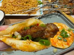 -街角等你.大连海鲜烧烤.经典铁板海鲜串(西安路店)