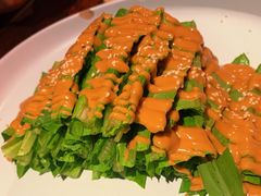 芝麻酱拌油麦菜-绿茶餐厅(蓝色港湾店)
