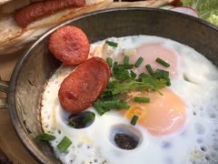 eggs&nbsp;in&nbsp;pan-Fern Forest Cafe