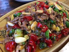泡椒牛肉丝-乐山饭店