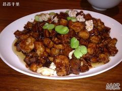 桃仁鸡丁-京尊烤鸭店JINGZUN(春秀路店)
