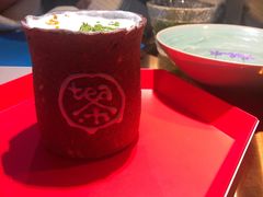 手工奶盖茶-茶是一枝花泡茶店