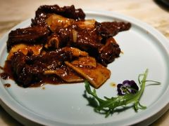 牛仔骨炒年糕-绿茶餐厅(成都大悦城店)
