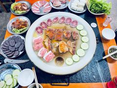-老姐石板烧烤+铜炭火锅(总店)