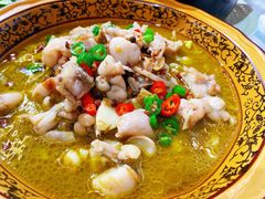 鲜椒美牛蛙-悦禧耕岛酒店·指月坞餐厅·旺山特色农家乐