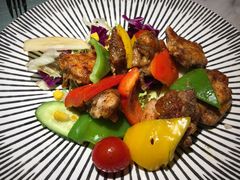 凯撒炭烤鸡肉串-蜜桃花开·中西融合菜E&W(南长街店)