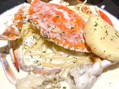 螃蟹奶油義大利麵-TAMATI(巴黎贝甜韩式西餐厅店)