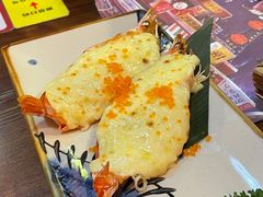 黄金芝焗阿根廷大虾-仙隐小鹿中華の日料(正弘城店)
